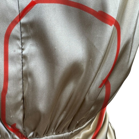 Rare London.   Cream Mini Dress - Picture 9 of 14